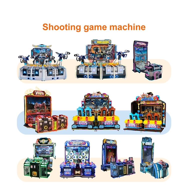VR Shooting Simulator Amusement Park Coin-operated 4-person Shooting Game VR lron Legionv