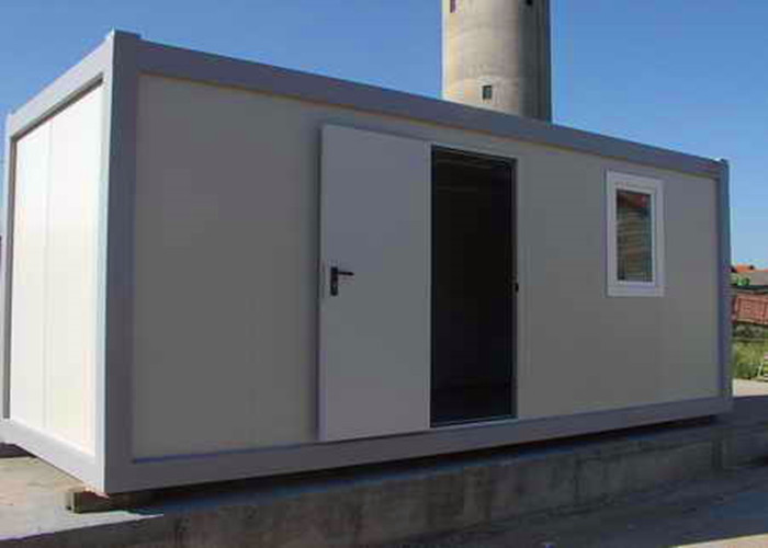 Two Layers Prefabricated Container House , 40ft Container Home With Insulation