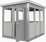 Easy Assemble Detachable Expandable Container House Earthquake Resistant