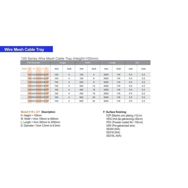 Cable Ladder Ceiling Ladder Type Cable Tray