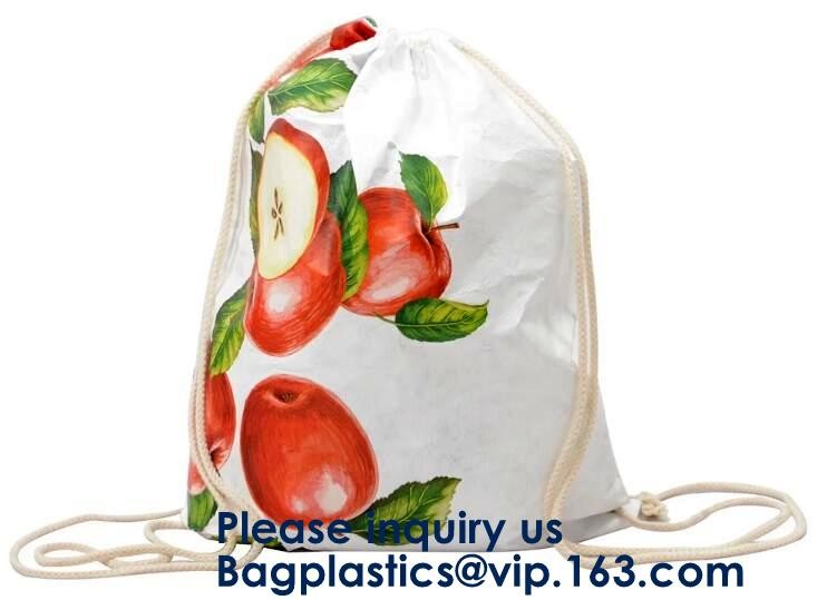 Eco Friendly Reusable Waterproof Tyvek Passport Holder Packing Cubes Toiletry kit Backpack Tote Bag Travel Accessories