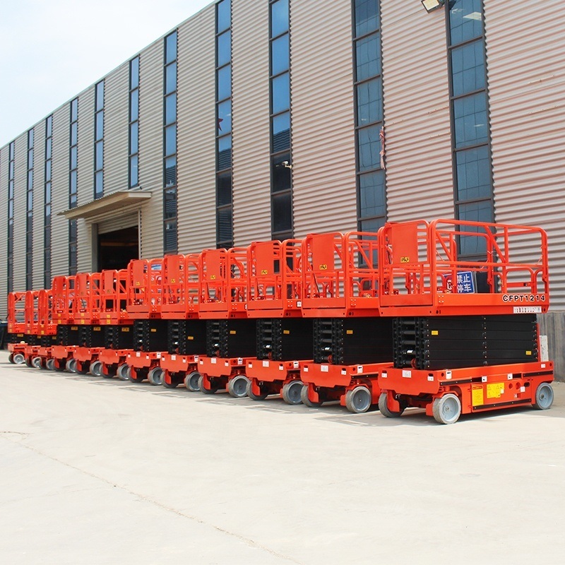 Electric Scissor Lift 500lb 705lb 1200lb Aerial Work Platforms