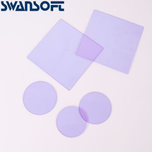 Quality Double Sided Anti-Reflection Coating Customize Didymium Glass PNB586 BG20 for sale