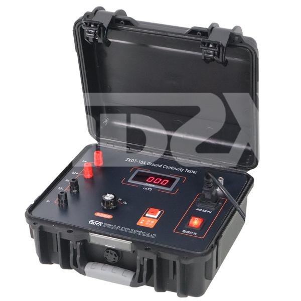 ZXDT-10A AC220V Earth Continuity Tester With Output current delay function