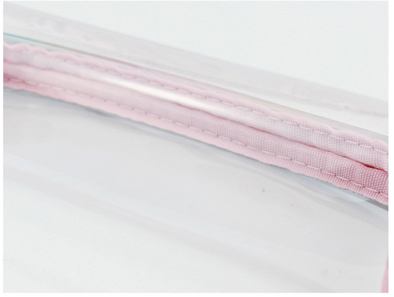 Waterproof Transparent Large Brush PVC Makeup Bag