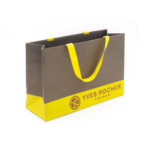 Buy cheap Unique Personalized Kraft Paper Gift Bags With Handles Fashionable Looking from wholesalers