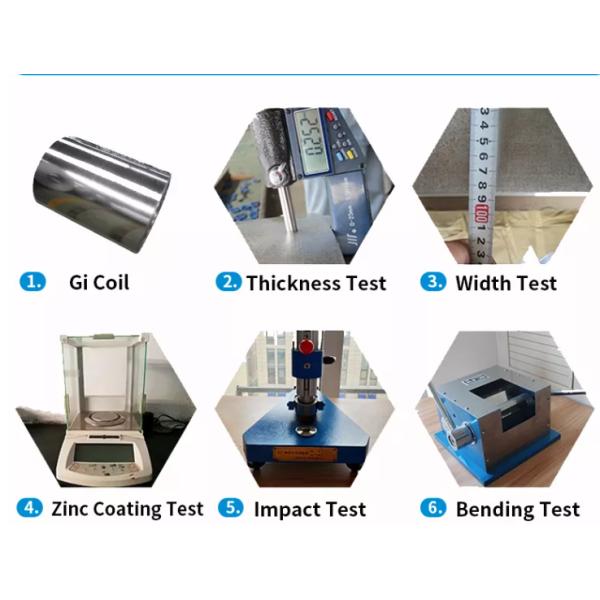 Strong Adhesion Galvanization Steel Hot Dipped Galvanised Coil 6mm ASTM SGCC