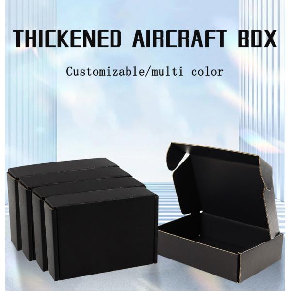 Eco Friendly Airplane Boxes With Durable Zip And Customizable 3 Layer Structure