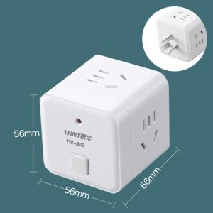 Quality Home Extension 3 Outlets Power Socket PC PP Material for sale