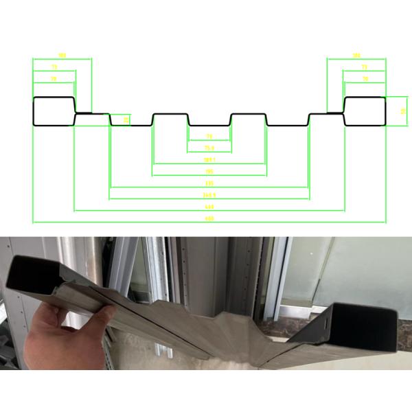 Panels Roll Forming Machine 2.5mm Shutter Profile Machine For Truck Panel
