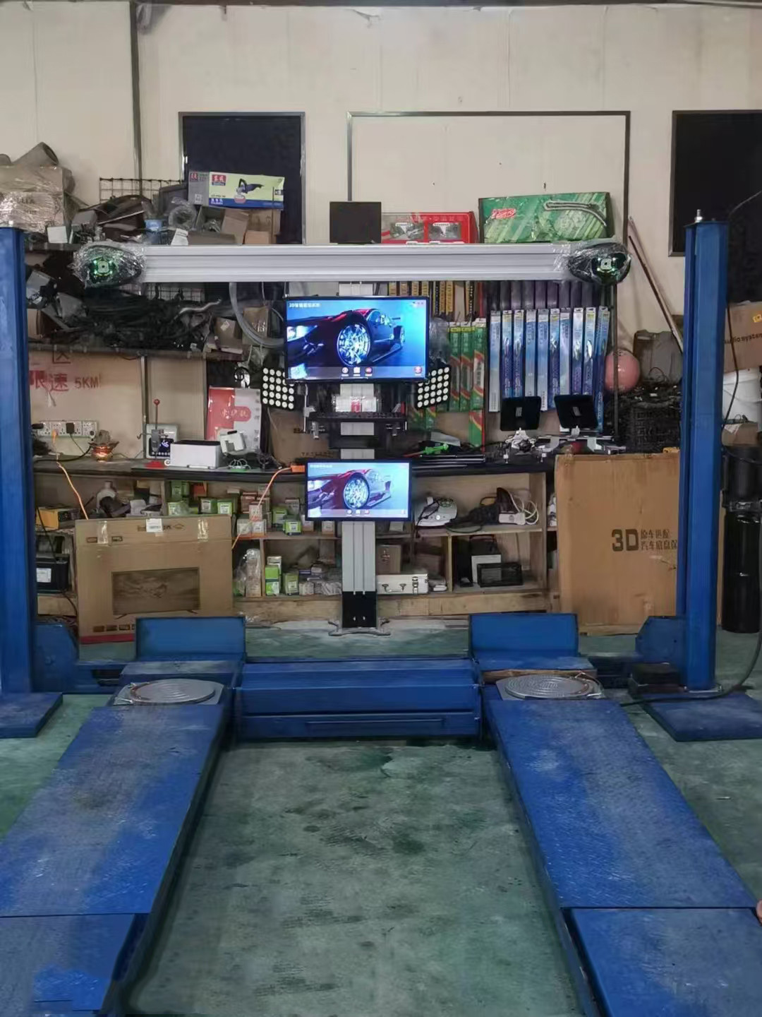 X6 Fast 4 Wheel Drive Wheel Alignment For Tire And Suspension Service