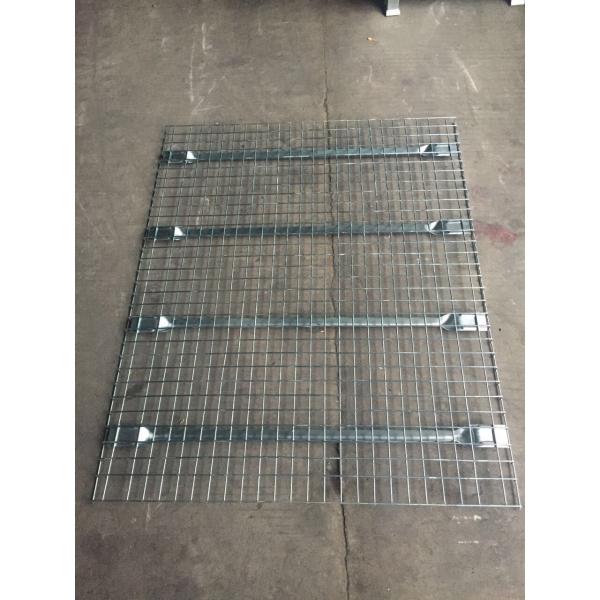 Powder Coated Pallet Rack Wire Decking Rust Resistant Long Life Span