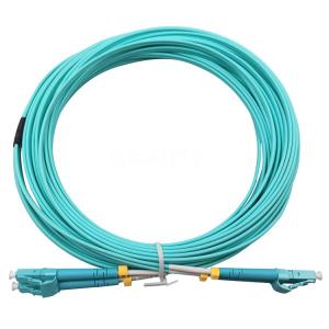 Quality OM3 LC UPC LSZH Fiber Optic Patch Cable FTTH Multimode for sale