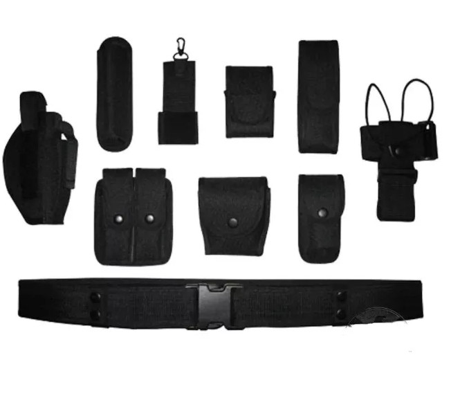 Police Man Combat Tactical Outdoor Gear Nylon Webbing Army Military Tactical Belt