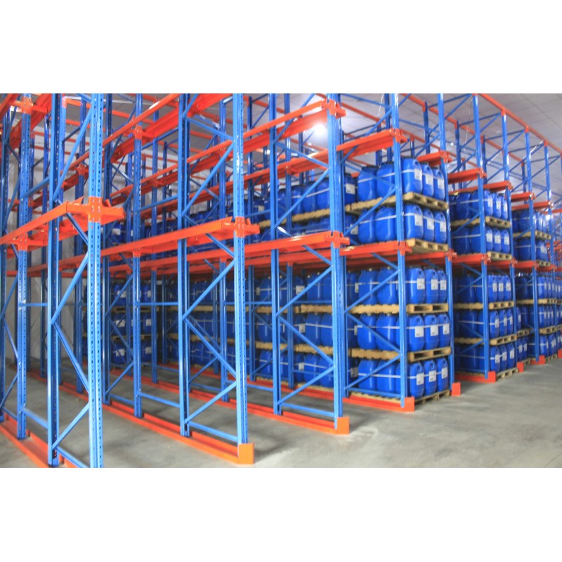 High Space Utilization 5-Level Industrial Drive-In Racking, Steel Bolted Structure & Adjustable, for Cold Storage & Food Warehouse