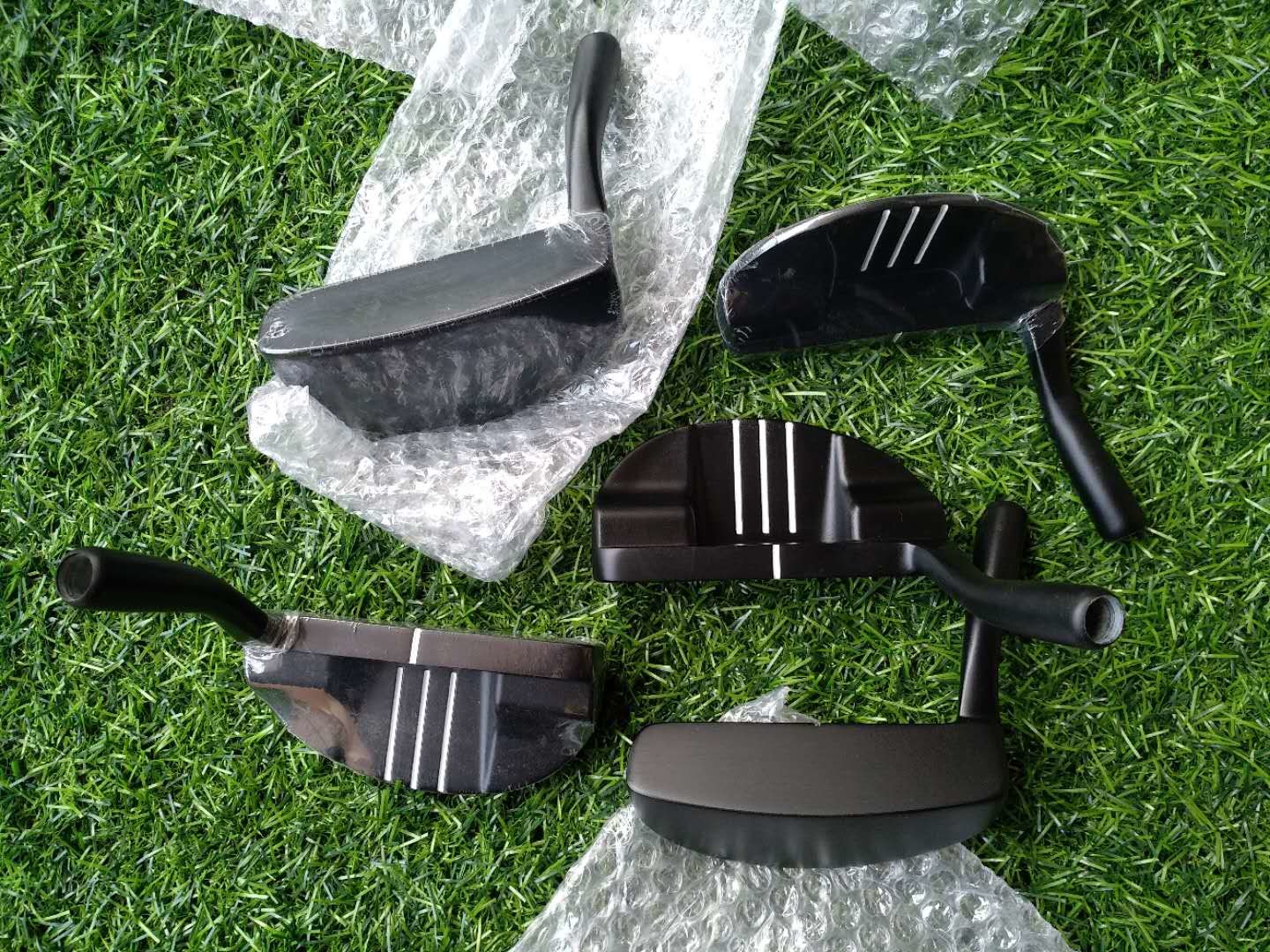 mallet golf putter, golf head , golf putter , complete golf putter