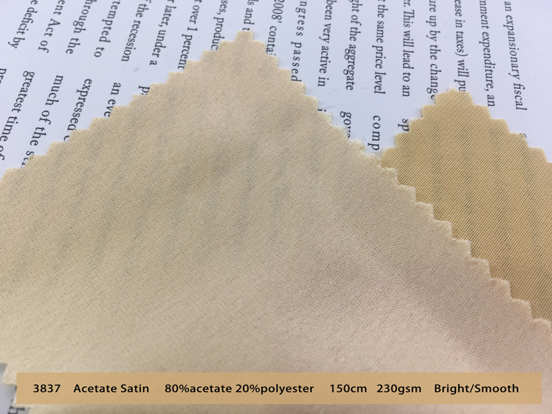 110-230gsm Acetate Satin Taffeta Rayon Viscose Fabric Imitation Silk For Pajamas