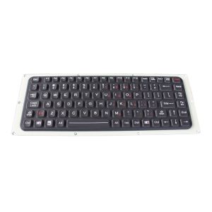 90 Keys Silicone Rubber Industrial Keyboard IP65 Waterproof Antimicrobial