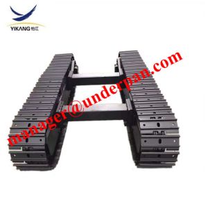 Custom mobile crusher crawler steel track undercarriage system from China