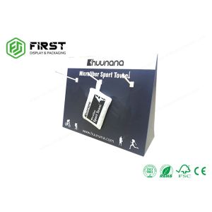 Easy Assembly Advertising Counter Display , Customized Printing Cardboard