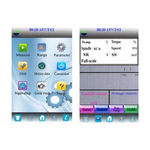 AC100 - 240V Programmable Touch Screen Viscometers With Temperature Control