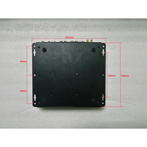 Aluminum Alloy HDMI Linux 1000Mbps Fanless Embedded Box PC