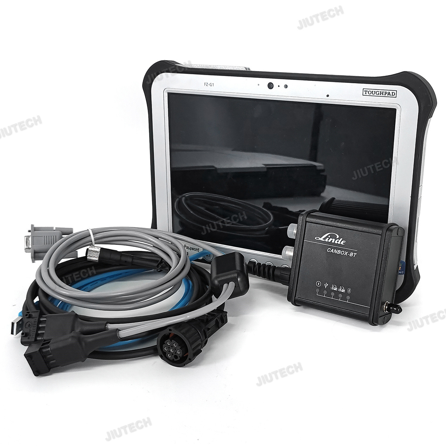 Linde Canbox BT Forklift Diagnostic Kit with FZG1 Tablet