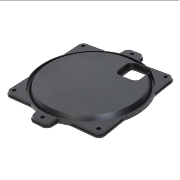 Aluminum Alloy Electrophoretic Precision Casting Service Black For Electrical Accessories