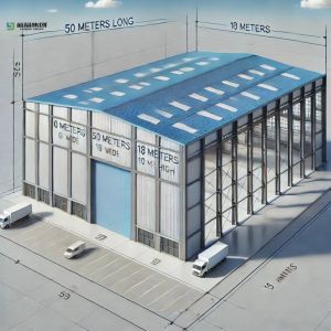 Custom Steel Shed Construction Frame Structure Wind Resistant Anti Earthquake