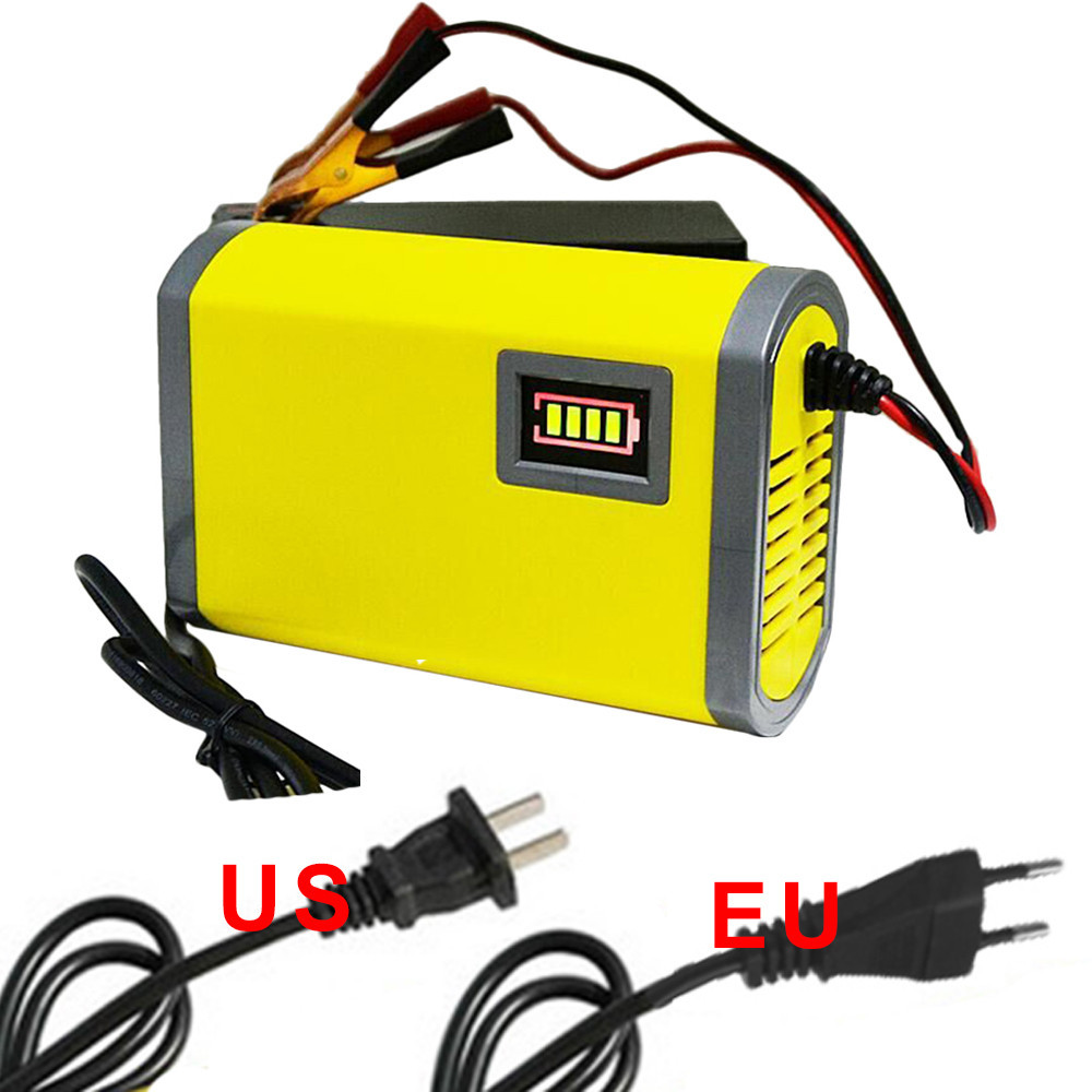 6v 12v EFB Intelligent Lead Acid Battery Charger with LED indicator