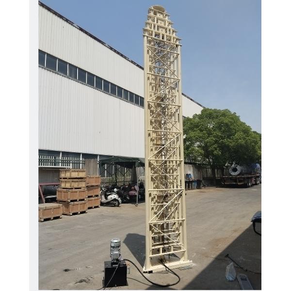 Portable Static Lattice Telescopic Heavy Flood Light Tower 20m