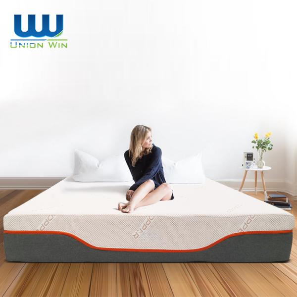 3 Layer Different Density Memory Foam Mattress With Removable Cover