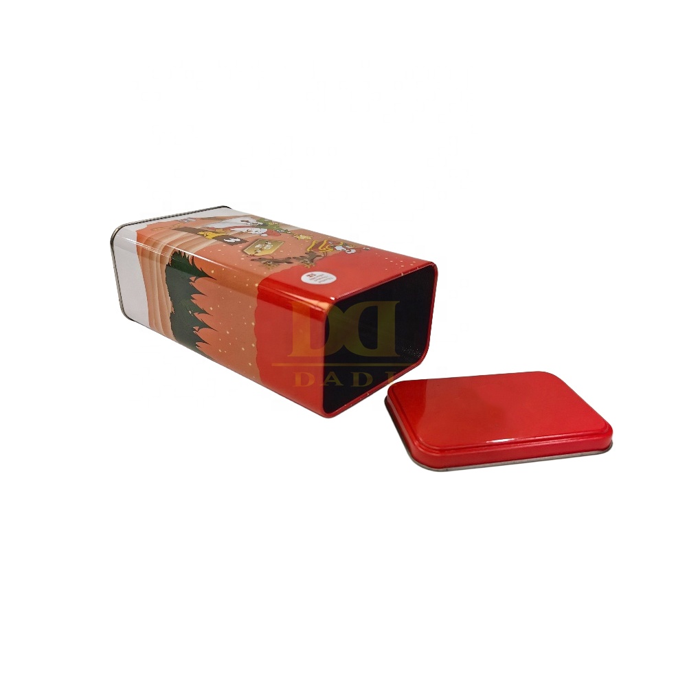 DADI Customized Food Packaging Tin High End Recycled Tea Tin Boxes