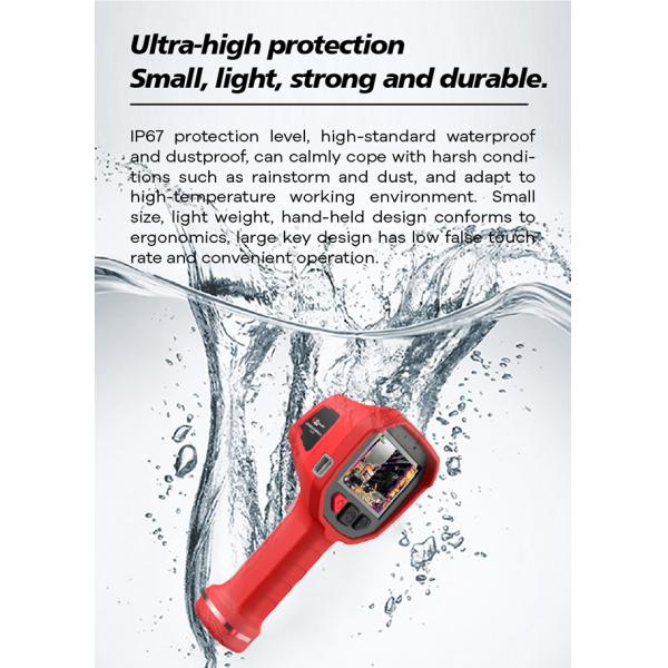 Multi-Purpose Firefighting Gas Imaging Infrared Thermal Camera for Fire Rescue
