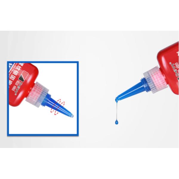 Yellow Color Anaerobic Magnetic Steel Threadlocking Adhesive With Strong Bonding