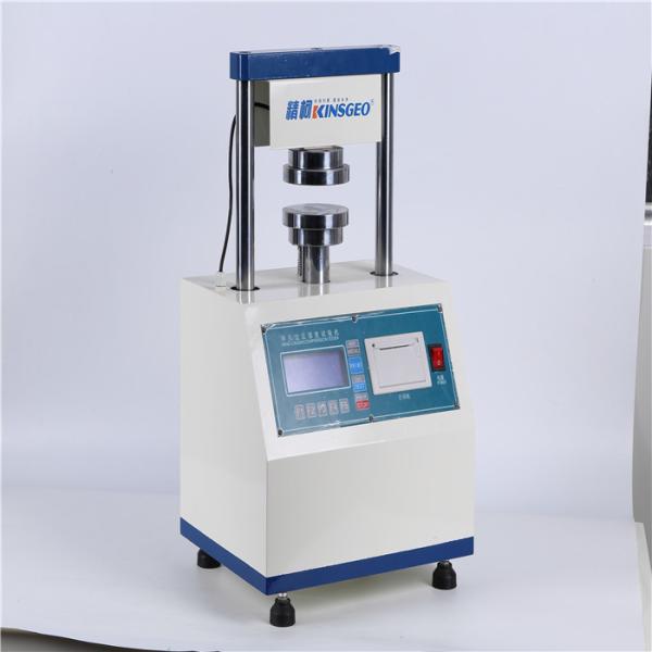 Accuracy ECT Edge Crush Tester For Paper Testing / Cardboard Compression Tester