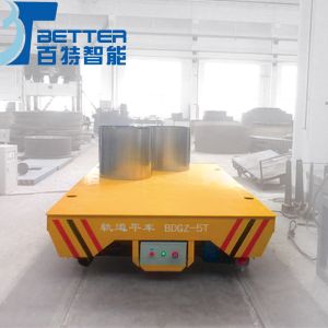 Quality Steel Industry Plant Self Propelled Electric Driven Transfer Cart for sale
