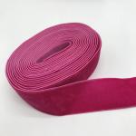 Stock Wholesale 100 Yards Each Roll 1cm None Elastic Velvet Ribbon