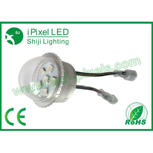 IP66 rate 35mm 24V 6pcs Digital RGB LED Pixels UCS1903 LED Point Light