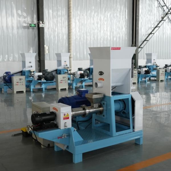 Wet Type Animal Floating Feed Extruder Machine Flower Shapes