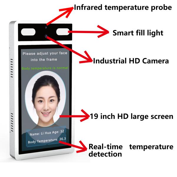 ODM Customized Support Android Thermal Camera for Face Recognition and Fever Detection