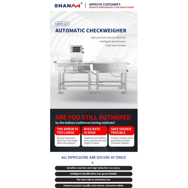 Automated Sorting Weighing Conveyor Belt And Sorting Weight Checker