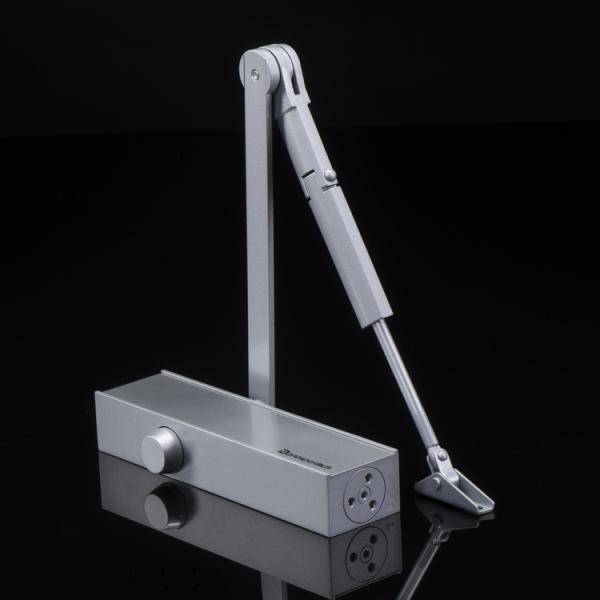 Eurospec Hold Open Arm Door Closer D2000T Adjustable Spring Force Backcheck