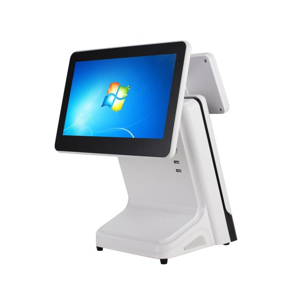 Corei3/i5 CPU Retail POS Systems with 15.6'' Main Screen and LED/VFD Customer Display