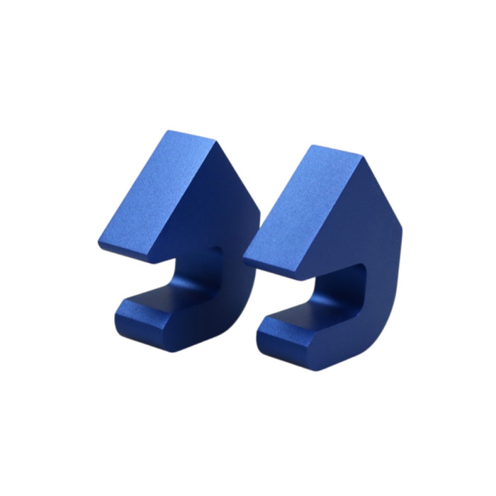 Anodized Aluminum Alloy Piece Machine Part with Mirror Finish