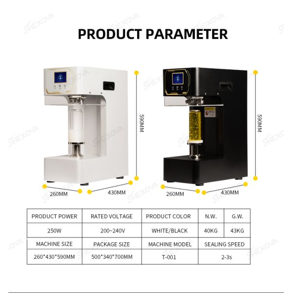 Portable Non Rotating Cans Sealing Machine Automatic With Adjustable Base