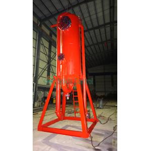 China Drilling Fluid Vertical 240m3/H Mud Gas Separator on sale