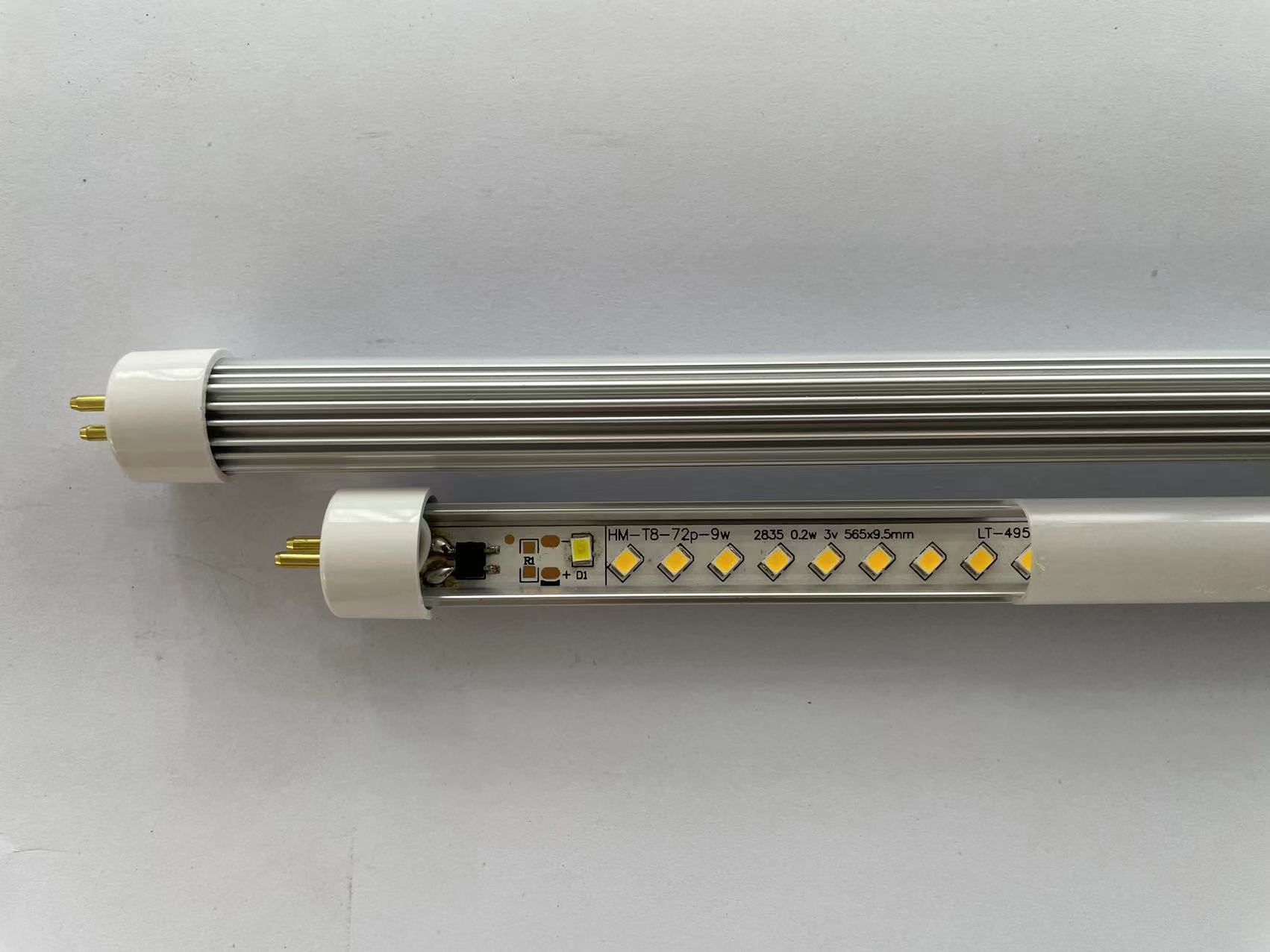 T5 T8 Tube Batten Replacement Bulls Lamp Fixture Housing Fitting for made of PC Aluminum