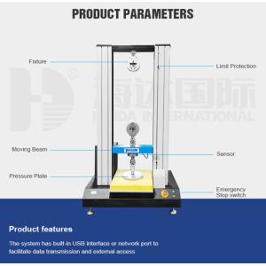 Sponge Furniture Testing Machines foam indentation hardness testing machine
