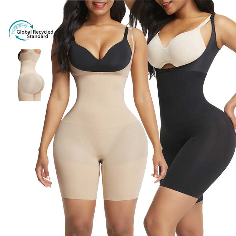 Support 7 Days Sample Order Lead Time Women's Jumpsuits Playsuits with Zipper Front and Slit
